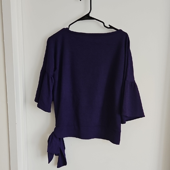 Elegant Purple Women's Top - Picture 4 of 4